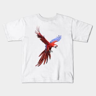 Guacamayo Rojo Kids T-Shirt